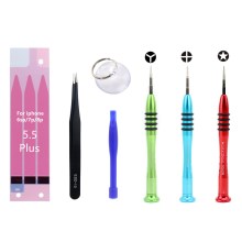 JF-8163 7-in-1 Battery Adhesive Sticker Screwdriver Repair Tool Set for iPhone 8 Plus JF-8163 7-in-1 Battery Adhesive Sticker Screwdriver Repair Tool Set for iPhone 8 Plus