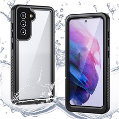 IP68 Waterproof Drop-proof Case For Samsung Galaxy S21 FE 5G FS Series Clear PC +TPU Mobile Phone Cover IP68 Waterproof Drop-proof Case For Samsung Galaxy S21 FE 5G FS Series Clear PC +TPU Mobile Phone Cover
