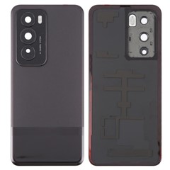 For Oppo Reno12 Pro 5G (Global) Battery Cover Matte Back Rear Housing with Camera Ring Cover Parts (Without Logo) - Brown For Oppo Reno12 Pro 5G (Global) Battery Cover Matte Back Rear Housing with Camera Ring Cover Parts (Without Logo) - Brown