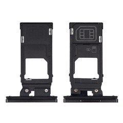 For Sony Xperia XZ2 Premium OEM SIM Tray Holder Replacement (Without Logo) - Black For Sony Xperia XZ2 Premium OEM SIM Tray Holder Replacement (Without Logo) - Black