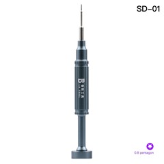 LB TOOL SD-01 S2 Alloy Steel Screwdriver Aluminum Handle Screwdriver for Mobile Phone Repair - 0.8 Pentalobe LB TOOL SD-01 S2 Alloy Steel Screwdriver Aluminum Handle Screwdriver for Mobile Phone Repair - 0.8 Pentalobe
