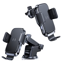 JLM02 Intelligent Wireless Car Charger 15W Fast Charging Phone Mount Windshield Dashboard Air Vent Phone Holder JLM02 Intelligent Wireless Car Charger 15W Fast Charging Phone Mount Windshield Dashboard Air Vent Phone Holder