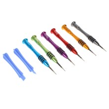 8 in 1 Versatile Screwdriver Opening Tool Repair Kit for iPhone Samsung HTC Cellphones 8 in 1 Versatile Screwdriver Opening Tool Repair Kit for iPhone Samsung HTC Cellphones