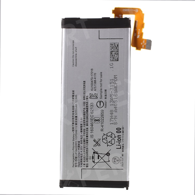 OEM G8141 Li-Polymer Battery 3230mAh for Sony Xperia XZ Premium (LIP1642ERPC), Xperia XZ Premium
OEM G8141 Li-Polymer Battery 3230mAh for Sony Xperia XZ Premium (LIP1642ERPC), Xperia XZ Premium