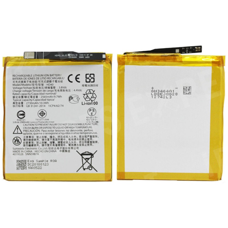 OEM HD40 Battery Replacement 2730mAh for Motorola Moto Z2 Force, Other Motorola Models
OEM HD40 Battery Replacement 2730mAh for Motorola Moto Z2 Force, Other Motorola Models