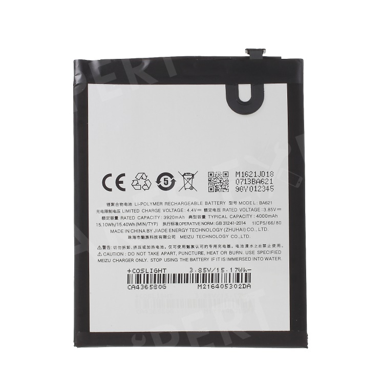 4000mAH OEM for Meizu m5 Note BA621 Li-ion Battery Replacement Part, Meizu m5 Note
4000mAH OEM for Meizu m5 Note BA621 Li-ion Battery Replacement Part, Meizu m5 Note