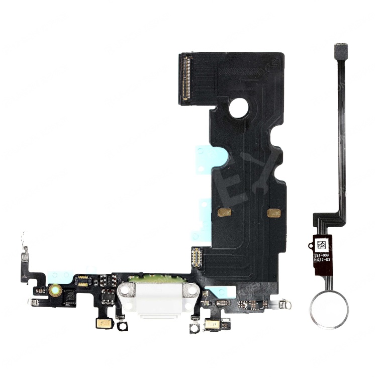 For iPhone 8 Plus 5.5" Charging Port Flex Cable + Home Button Flex Cable Set - Silver, iPhone 8 Plus 5.5 inch
For iPhone 8 Plus 5.5" Charging Port Flex Cable + Home Button Flex Cable Set - Silver, iPhone 8 Plus 5.5 inch