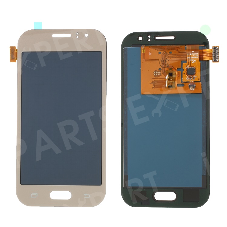 LCD Screen and Digitizer Assembly Replacement with Screen Brightness IC for Samsung Galaxy J1 Ace J110 (with Adhesive Sticker) - Gold, Other Samsung Models
LCD Screen and Digitizer Assembly Replacement with Screen Brightness IC for Samsung Galaxy J1 Ace J110 (with Adhesive Sticker) - Gold, Other Samsung Models