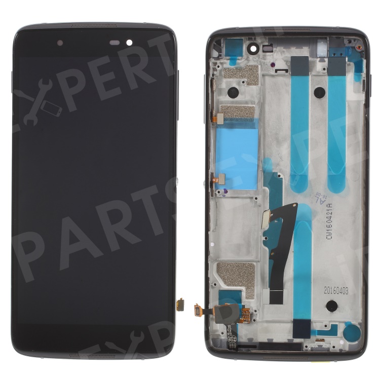 LCD Screen and Digitizer Assembly + Frame for Alcatel OneTouch Idol 4 LTE 6055 - Black, Alcatel OneTouch Idol 4
LCD Screen and Digitizer Assembly + Frame for Alcatel OneTouch Idol 4 LTE 6055 - Black, Alcatel OneTouch Idol 4