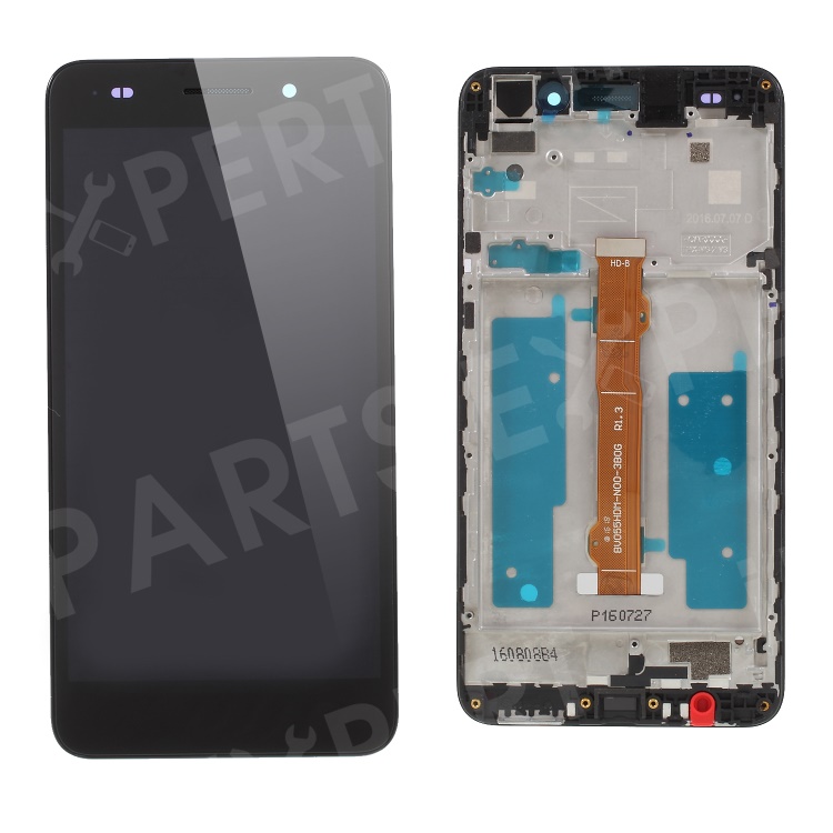 LCD Screen and Digitizer Assembly + Frame Part for Huawei Y6II - Black, Huawei Y6II
LCD Screen and Digitizer Assembly + Frame Part for Huawei Y6II - Black, Huawei Y6II