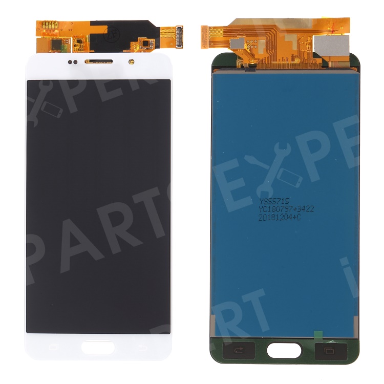 LCD Screen and Digitizer Assembly Replacement Part with Screen Brightness IC for Samsung Galaxy A7 (2016) A710 - White, Other Samsung Models
LCD Screen and Digitizer Assembly Replacement Part with Screen Brightness IC for Samsung Galaxy A7 (2016) A710 - White, Other Samsung Models