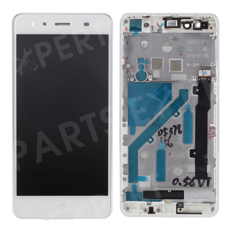 LCD Screen and Digitizer Assembly with Frame for BQ Aquaris X5 - White, Other Phone Models
LCD Screen and Digitizer Assembly with Frame for BQ Aquaris X5 - White, Other Phone Models