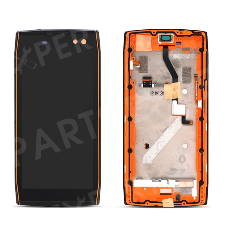 OEM LCD Screen and Digitizer Assembly + Frame for Doogee S50 - Black, Other Doogee Models 
OEM LCD Screen and Digitizer Assembly + Frame for Doogee S50 - Black, Other Doogee Models