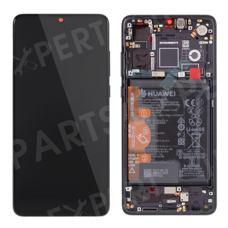 OEM LCD Screen and Digitizer Assembly Part + Frame with Battery for Huawei P30, Huawei P30
OEM LCD Screen and Digitizer Assembly Part + Frame with Battery for Huawei P30, Huawei P30