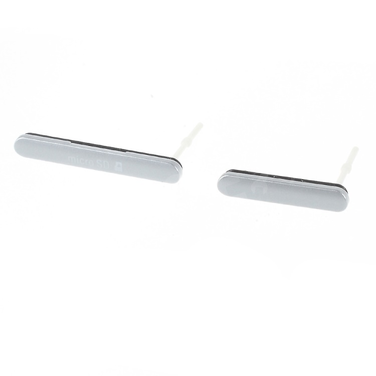 OEM Micro SD Card Slot + Charging Port Anti-dust Plugs for Sony Xperia M4 Aqua - Silver Color, Xperia M4 Aqua
OEM Micro SD Card Slot + Charging Port Anti-dust Plugs for Sony Xperia M4 Aqua - Silver Color, Xperia M4 Aqua