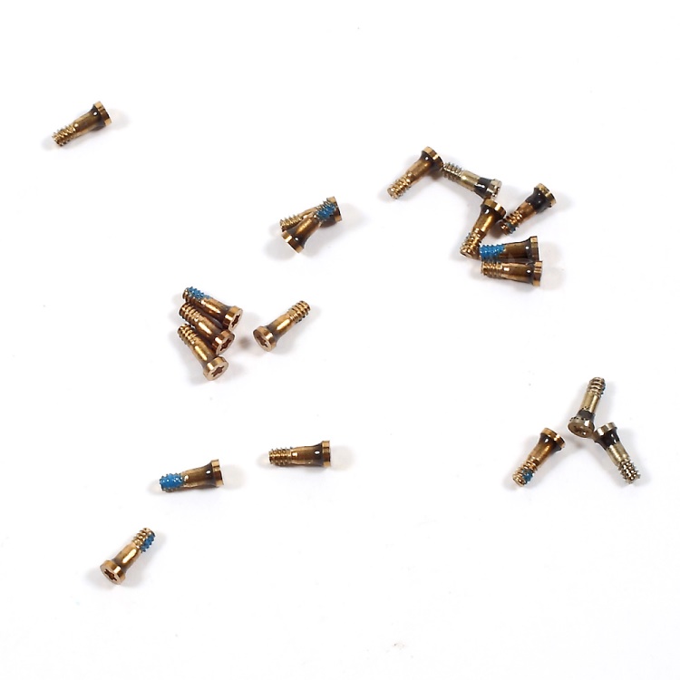 OEM 20PCS 5-Point Star Pentalobe Screws for iPhone 7 / 7 Plus Bottom Dock Connector - Gold Color, iPhone 7 Plus 5.5 inch
OEM 20PCS 5-Point Star Pentalobe Screws for iPhone 7 / 7 Plus Bottom Dock Connector - Gold Color, iPhone 7 Plus 5.5 inch