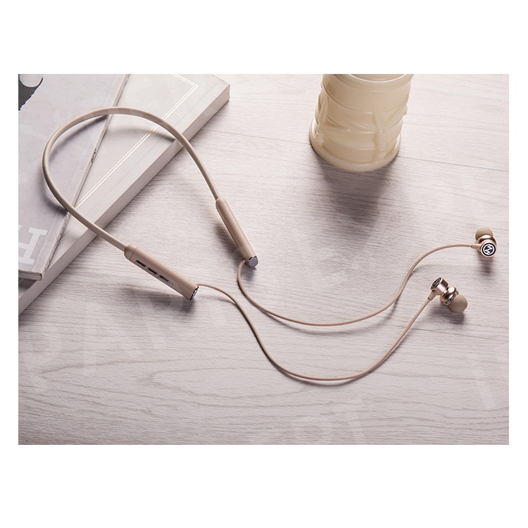 MACAW TX-60 In-ear Sports Magnetic Wireless Bluetooth Earphone with Mic for iPhone Samsung, etc - Gold, iPhone X
MACAW TX-60 In-ear Sports Magnetic Wireless Bluetooth Earphone with Mic for iPhone Samsung, etc - Gold, iPhone X