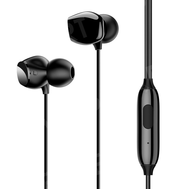 USAMS US-SJ265 EP-28 In-ear Earphone with Mic for iPhone Samsung Huawei, etc - Black, Galaxy S9+
USAMS US-SJ265 EP-28 In-ear Earphone with Mic for iPhone Samsung Huawei, etc - Black, Galaxy S9+