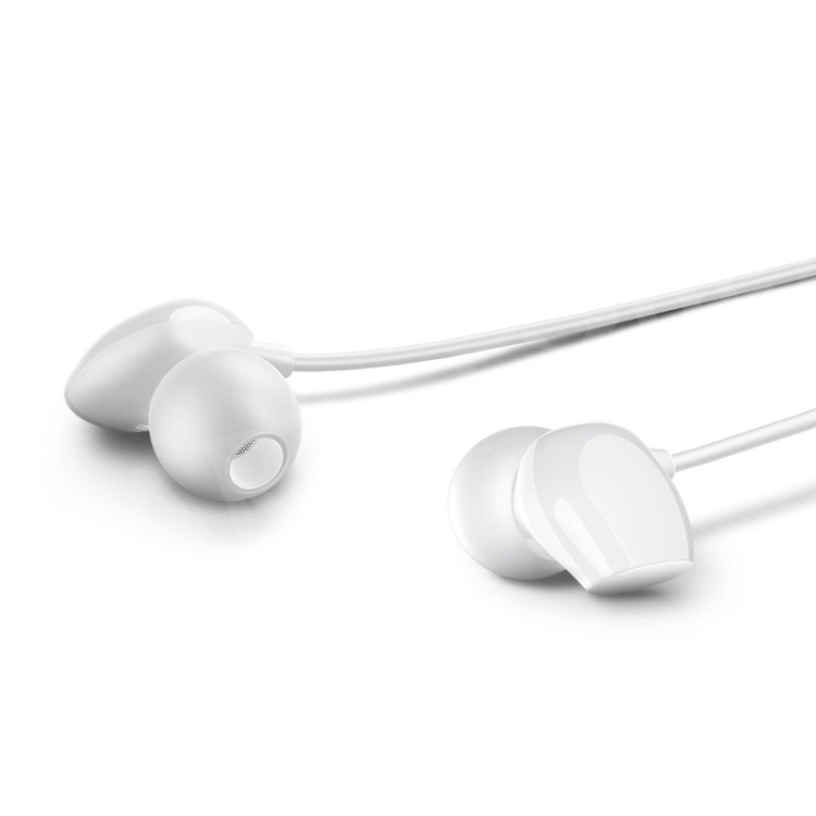 USAMS US-SJ265 EP-28 In-ear Headphone with Mic for iPhone Samsung Huawei, etc - White, Galaxy S9+
USAMS US-SJ265 EP-28 In-ear Headphone with Mic for iPhone Samsung Huawei, etc - White, Galaxy S9+