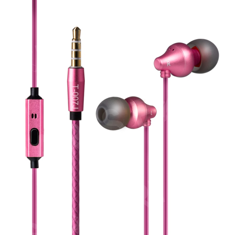 Universal In-ear Wired Metal Headphone with Mic for iPhone Samsung Huawei, etc - Rose Gold, iPhone 6s Plus 5.5-inch
Universal In-ear Wired Metal Headphone with Mic for iPhone Samsung Huawei, etc - Rose Gold, iPhone 6s Plus 5.5-inch