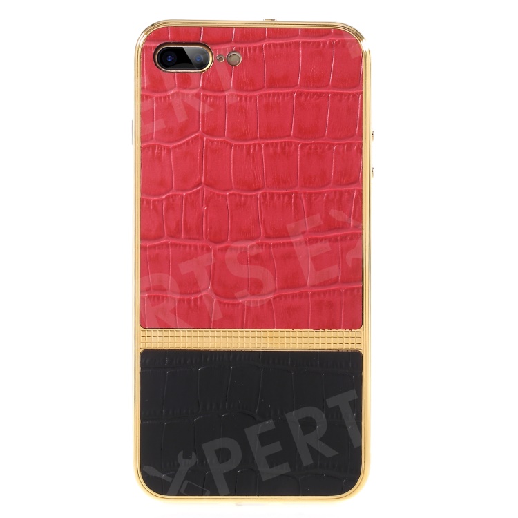 Shiny Rhinestone Decor Plating Crocodile Texture Leather Coated Hard Cover for iPhone 8 Plus/7 Plus - Red, iPhone 8 Plus 5.5 inch
Shiny Rhinestone Decor Plating Crocodile Texture Leather Coated Hard Cover for iPhone 8 Plus/7 Plus - Red, iPhone 8 Plus 5.5 inch