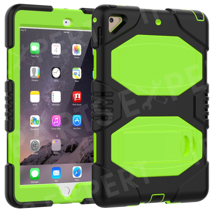Armor Defender Kickstand PC Silicone Tablet Shell for iPad Pro 9.7 inch (2016) - Green, iPad Pro 9.7 inch (2016)
Armor Defender Kickstand PC Silicone Tablet Shell for iPad Pro 9.7 inch (2016) - Green, iPad Pro 9.7 inch (2016)