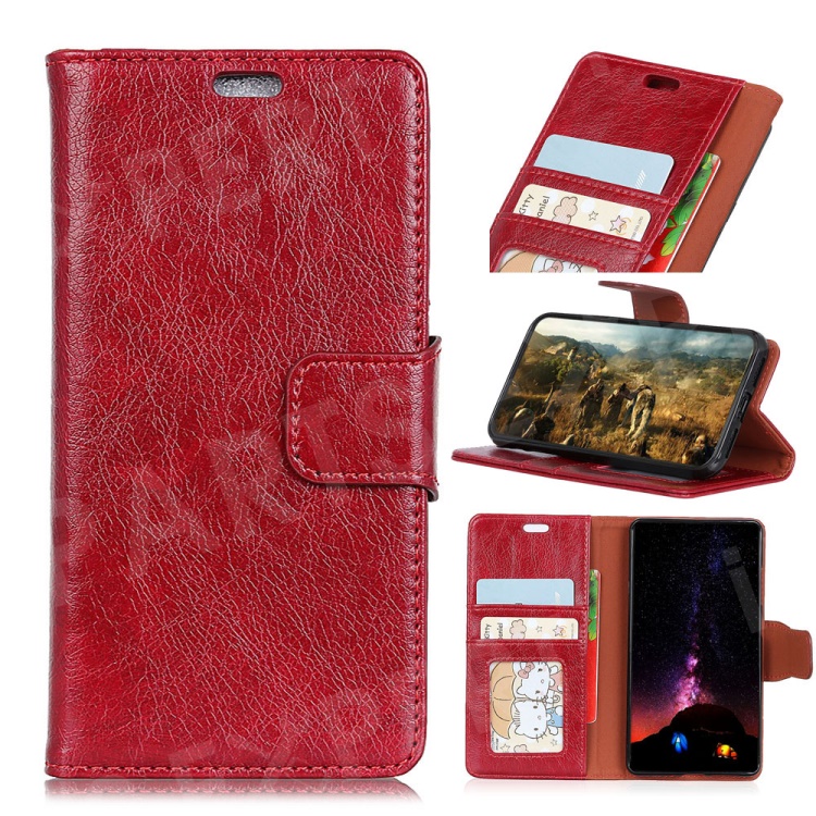 For iPhone 9 Plus Textured Split Leather Wallet Phone Shell Cover with Stand - Red, iPhone XS Max 6.5 inch
For iPhone 9 Plus Textured Split Leather Wallet Phone Shell Cover with Stand - Red, iPhone XS Max 6.5 inch