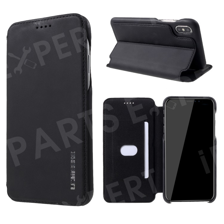 LC.IMEEKE for iPhone XS Max 6.5 inch Retro Style Leather Card Holder Stand Casing - Black, iPhone XS Max 6.5 inch
LC.IMEEKE for iPhone XS Max 6.5 inch Retro Style Leather Card Holder Stand Casing - Black, iPhone XS Max 6.5 inch
