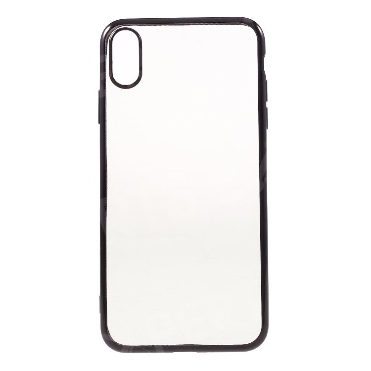 Electroplating Edge Clear TPU Case for iPhone XS Max 6.5 inch - Black, iPhone XS Max 6.5 inch
Electroplating Edge Clear TPU Case for iPhone XS Max 6.5 inch - Black, iPhone XS Max 6.5 inch