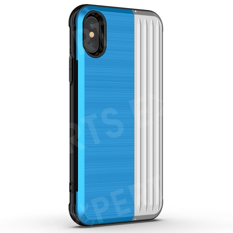 ANGIBABE Cover Case for iPhone Xs Max 6.5-inch (Kickstand and Card Holder) PC TPU Dual Layer Hybrid Case - Blue / Silver, iPhone XS Max 6.5 inch
ANGIBABE Cover Case for iPhone Xs Max 6.5-inch (Kickstand and Card Holder) PC TPU Dual Layer Hybrid Case - Blue / Silver, iPhone XS Max 6.5 inch