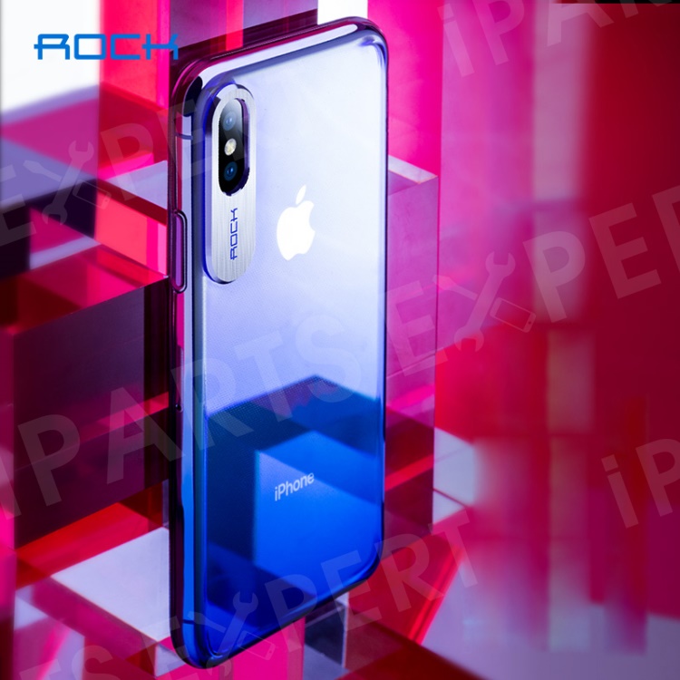 ROCK Aluminum Alloy Patch Gradient Color PC Hard Cover for iPhone Xs 5.8 inch - Blue, iPhone XS 5.8 inch
ROCK Aluminum Alloy Patch Gradient Color PC Hard Cover for iPhone Xs 5.8 inch - Blue, iPhone XS 5.8 inch