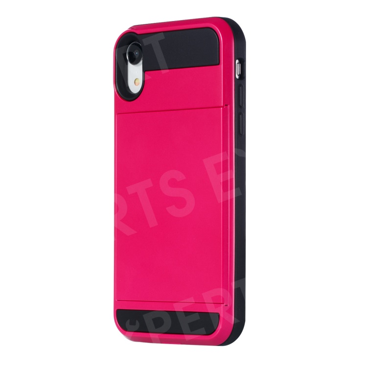 Sliding Card Holder PC + TPU Cell Phone Shell for iPhone XR 6.1 inch - Rose, iPhone XR 6.1 inch
Sliding Card Holder PC + TPU Cell Phone Shell for iPhone XR 6.1 inch - Rose, iPhone XR 6.1 inch