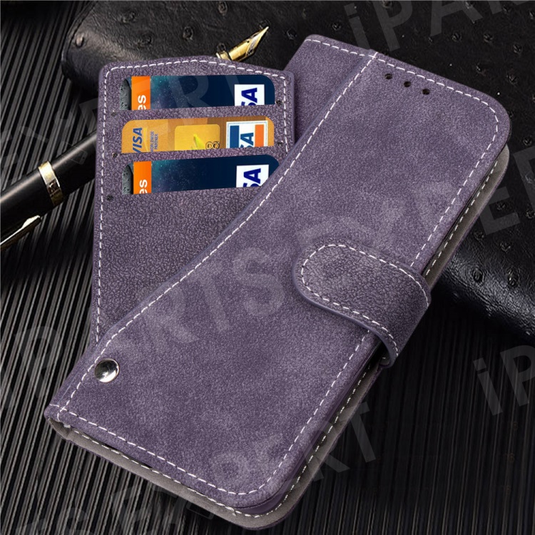 Frosted Flip Leather Wallet Stand Casing Cover for iPhone XS Max 6.5 inch with Magnetic Closure - Purple, iPhone XS Max 6.5 inch
Frosted Flip Leather Wallet Stand Casing Cover for iPhone XS Max 6.5 inch with Magnetic Closure - Purple, iPhone XS Max 6.5 inch