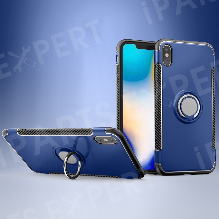 Carbon Fiber Texture TPU + PC Combo Case Shell with Kickstand for iPhone XS Max 6.5 inch (Built-in Magnetic Metal Sheet) - Dark Blue, iPhone XS Max 6.5 inch
Carbon Fiber Texture TPU + PC Combo Case Shell with Kickstand for iPhone XS Max 6.5 inch (Built-in Magnetic Metal Sheet) - Dark Blue, iPhone XS Max 6.5 inch