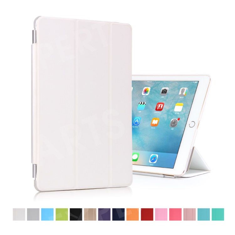 For iPad Pro 9.7 Tri-fold Stand Smart Leather Cover + Companion Hard Case - White, iPad Pro 9.7 inch (2016)
For iPad Pro 9.7 Tri-fold Stand Smart Leather Cover + Companion Hard Case - White, iPad Pro 9.7 inch (2016)