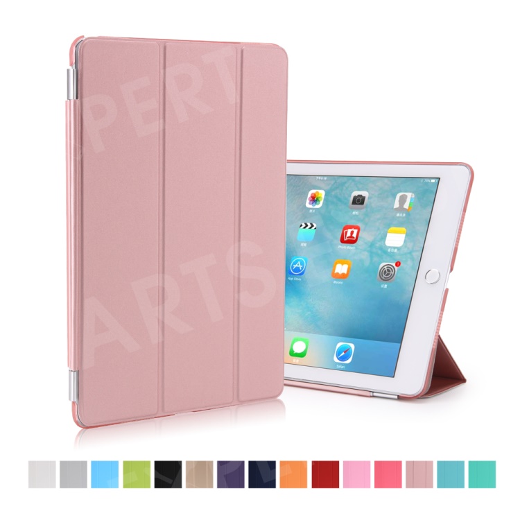 2-in-1 Tri-fold Smart Leather Cover PC Back Case for iPad Pro 9.7 inch - Rose Gold, iPad Pro 9.7 inch (2016)
2-in-1 Tri-fold Smart Leather Cover PC Back Case for iPad Pro 9.7 inch - Rose Gold, iPad Pro 9.7 inch (2016)