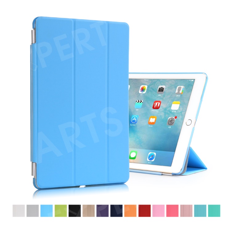 Tri-fold Stand Smart Wake Sleep Leather Cover Case for iPad Pro 9.7 - Baby Blue, iPad Pro 9.7 inch (2016)
Tri-fold Stand Smart Wake Sleep Leather Cover Case for iPad Pro 9.7 - Baby Blue, iPad Pro 9.7 inch (2016)