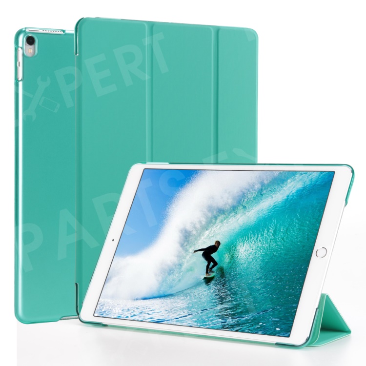 Tri-fold Stand Auto-wake/sleep Leather Smart Protector Case for iPad Air 10.5 (2019) / Pro 10.5 (2017) - Cyan, iPad Air 10.5 inch (2019)
Tri-fold Stand Auto-wake/sleep Leather Smart Protector Case for iPad Air 10.5 (2019) / Pro 10.5 (2017) - Cyan, iPad Air 10.5 inch (2019)