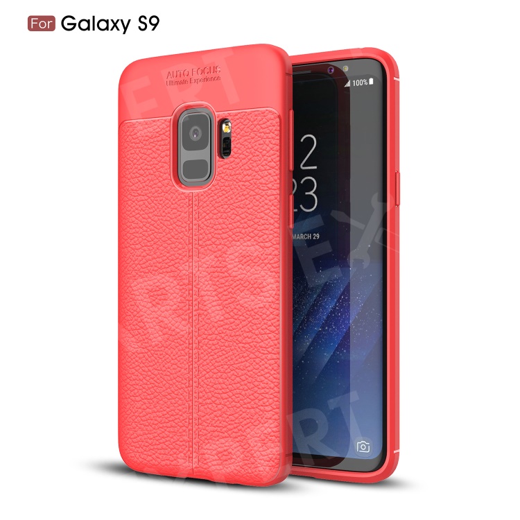 Litchi Skin Flexible TPU Cell Phone Cover for Samsung Galaxy S9 - Red, Galaxy S9
Litchi Skin Flexible TPU Cell Phone Cover for Samsung Galaxy S9 - Red, Galaxy S9