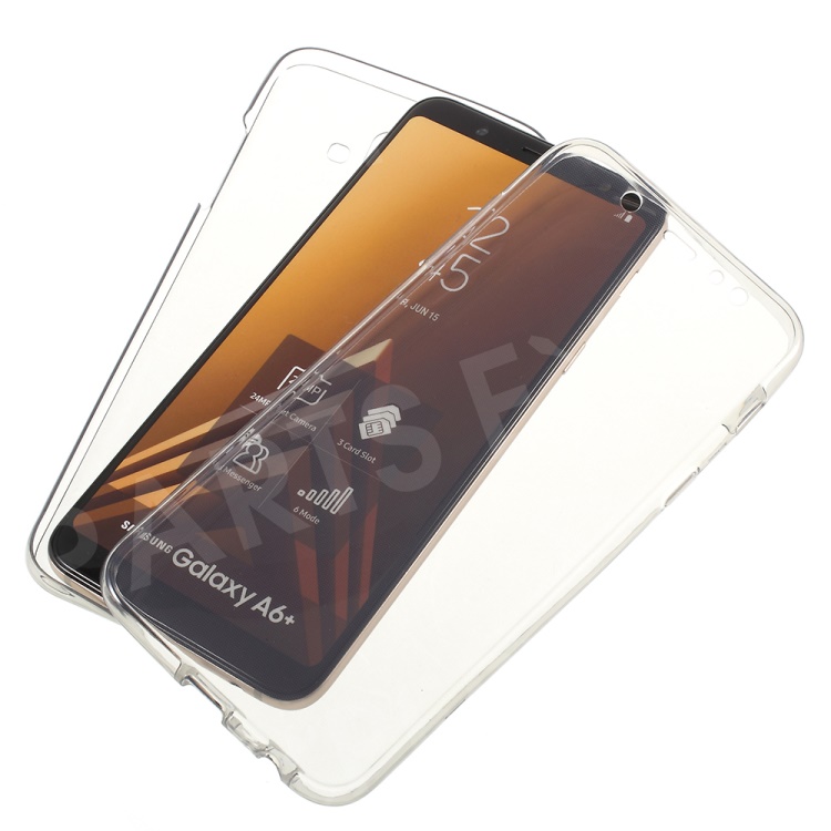 Two Pieces Front + Back TPU Case for Samsung Galaxy A6 Plus (2018) / A9 Star Lite - Grey, Galaxy A6+ (2018)
Two Pieces Front + Back TPU Case for Samsung Galaxy A6 Plus (2018) / A9 Star Lite - Grey, Galaxy A6+ (2018)