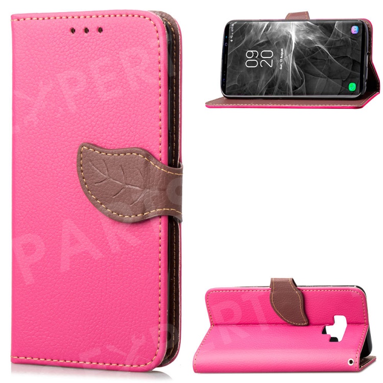 Leaf Shape Magnetic Flap Leather Wallet Shell Case for Samsung Galaxy Note 9 - Rose, Galaxy Note9 N960
Leaf Shape Magnetic Flap Leather Wallet Shell Case for Samsung Galaxy Note 9 - Rose, Galaxy Note9 N960