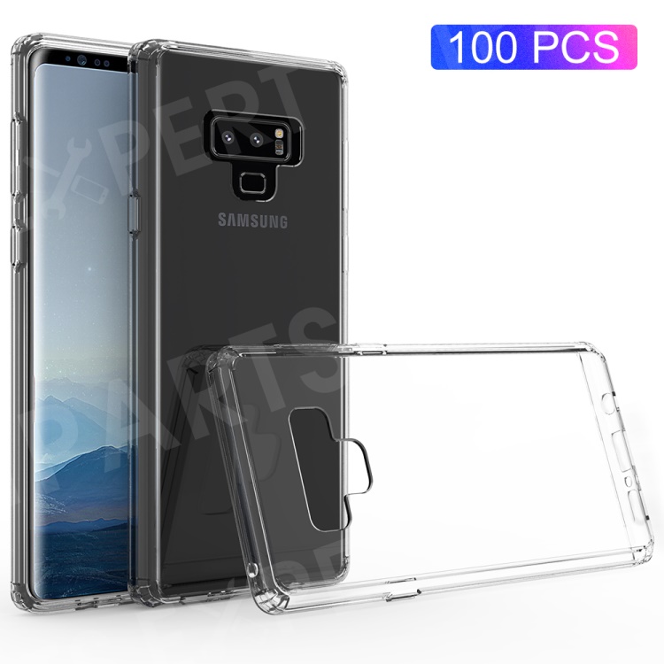 100PCS/Lot Drop-resistant Clear Acrylic + TPU Combo Case for Samsung Galaxy Note 9 - Transparent, Galaxy Note9 N960
100PCS/Lot Drop-resistant Clear Acrylic + TPU Combo Case for Samsung Galaxy Note 9 - Transparent, Galaxy Note9 N960
