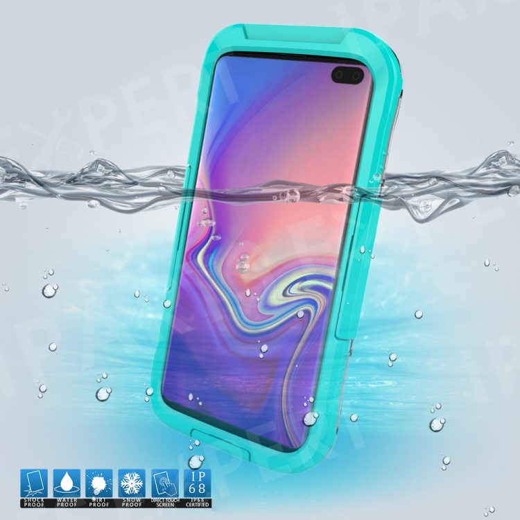 10m Underwater Waterproof Phone Casing for Samsung Galaxy S10 Dirt/Dust/Snow Proof Case - Cyan, Galaxy S10
10m Underwater Waterproof Phone Casing for Samsung Galaxy S10 Dirt/Dust/Snow Proof Case - Cyan, Galaxy S10