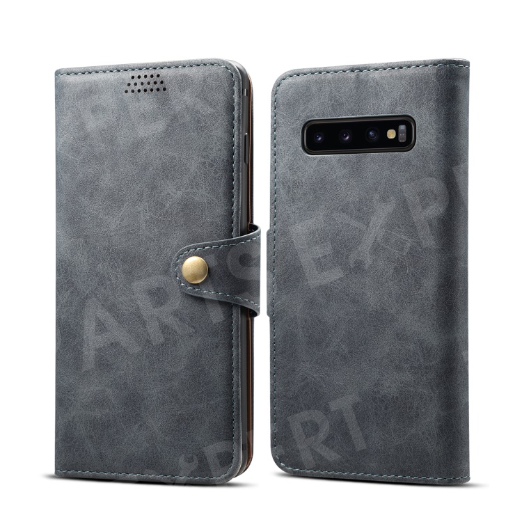 Leather Wallet Stand Mobile Case for Samsung Galaxy S10 Plus - Grey, Galaxy S10 Plus
Leather Wallet Stand Mobile Case for Samsung Galaxy S10 Plus - Grey, Galaxy S10 Plus