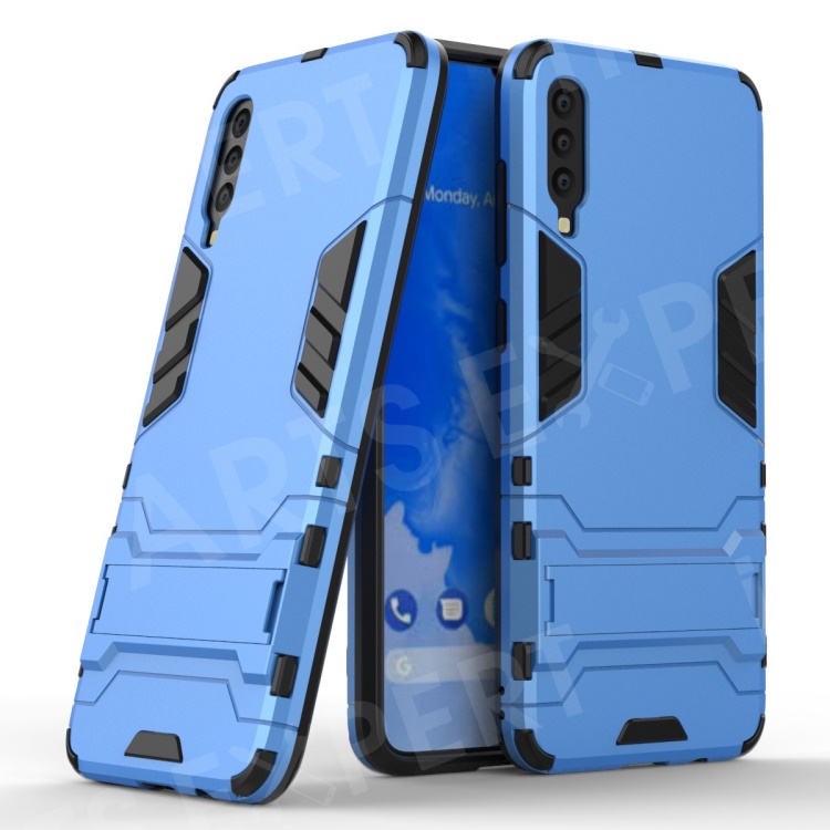 Cool Guard Kickstand PC TPU Hybrid Case for Samsung Galaxy A70 - Baby Blue, Galaxy A70
Cool Guard Kickstand PC TPU Hybrid Case for Samsung Galaxy A70 - Baby Blue, Galaxy A70