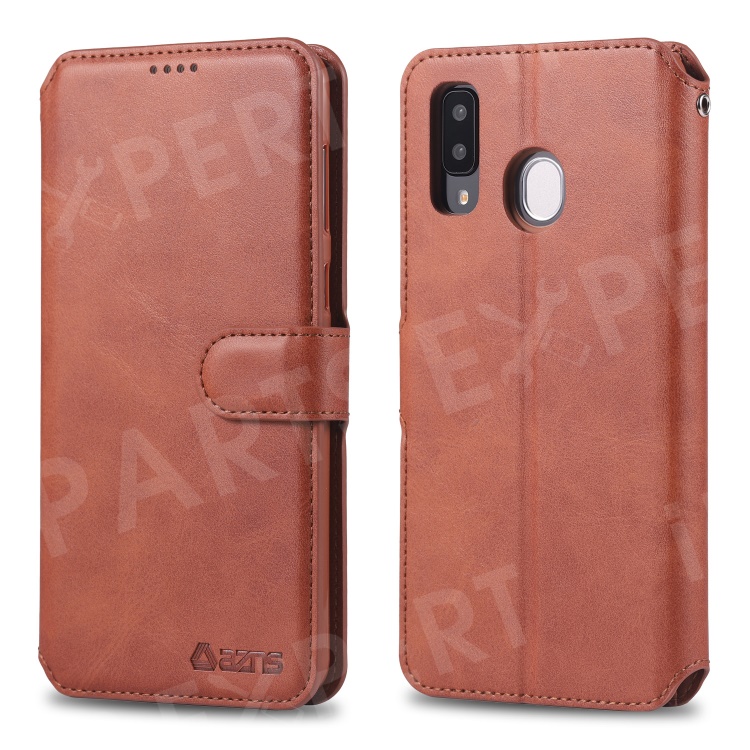 AZNS Leather Stand Case with Card Slots for Samsung Galaxy A40 - Brown, Galaxy A40
AZNS Leather Stand Case with Card Slots for Samsung Galaxy A40 - Brown, Galaxy A40