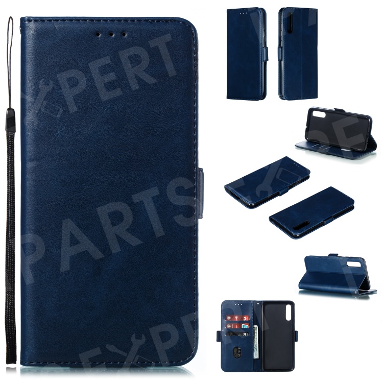 Leather Wallet Stand Flip Phone Case Cover for Samsung Galaxy A70 - Blue, Galaxy A70
Leather Wallet Stand Flip Phone Case Cover for Samsung Galaxy A70 - Blue, Galaxy A70
