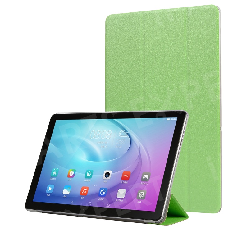 Silk Texture Tri-fold Stand Leather Case for Samsung Galaxy Tab A 10.1 (2019) SM-T515 - Green, Galaxy Tab A 10.1 (2019)
Silk Texture Tri-fold Stand Leather Case for Samsung Galaxy Tab A 10.1 (2019) SM-T515 - Green, Galaxy Tab A 10.1 (2019)
