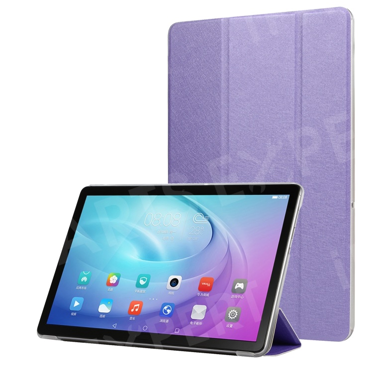 Silk Texture Tri-fold Stand Leather Case for Samsung Galaxy Tab A 10.1 (2019) SM-T515 - Purple, Galaxy Tab A 10.1 (2019)
Silk Texture Tri-fold Stand Leather Case for Samsung Galaxy Tab A 10.1 (2019) SM-T515 - Purple, Galaxy Tab A 10.1 (2019)