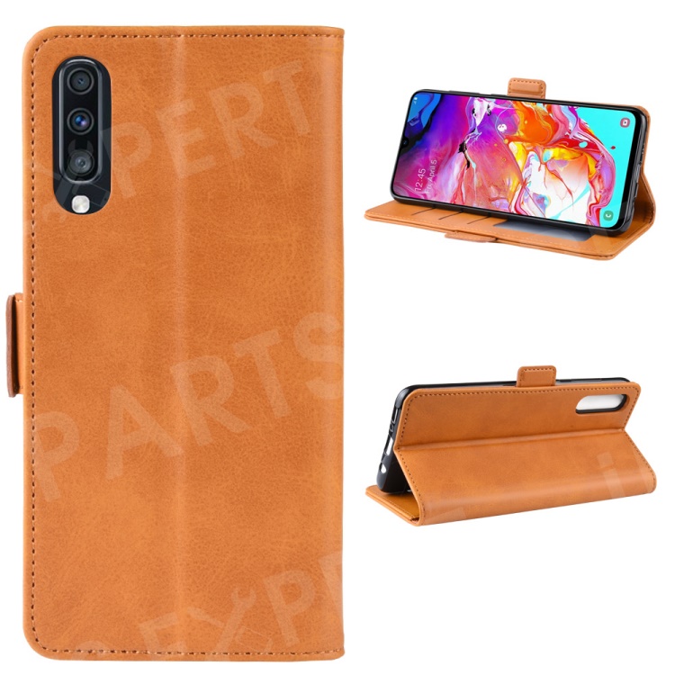 Wallet Stand Leather Cell Phone Case for Samsung Galaxy A70 - Yellow, Galaxy A70
Wallet Stand Leather Cell Phone Case for Samsung Galaxy A70 - Yellow, Galaxy A70